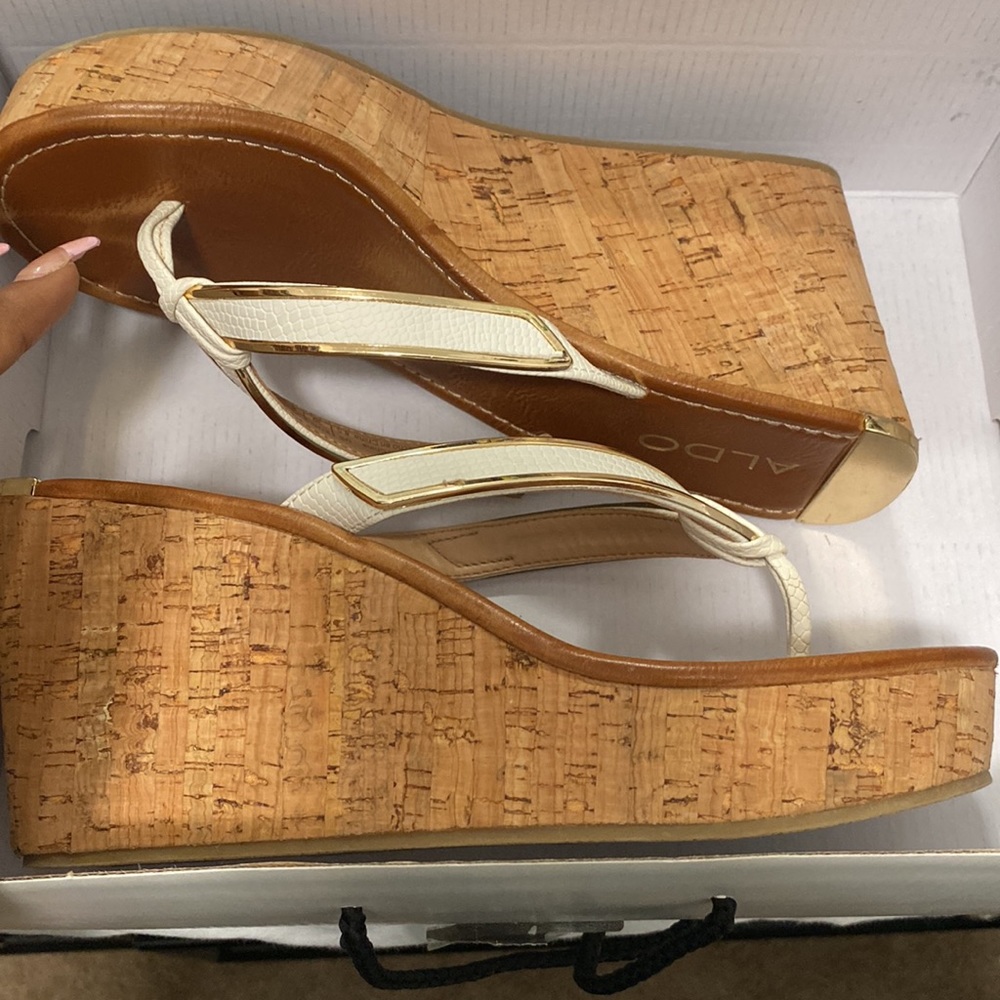 Aldo wedge sandals - Picture 4 of 4